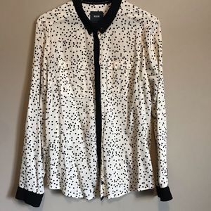 Maeve Polka Dot Blouse